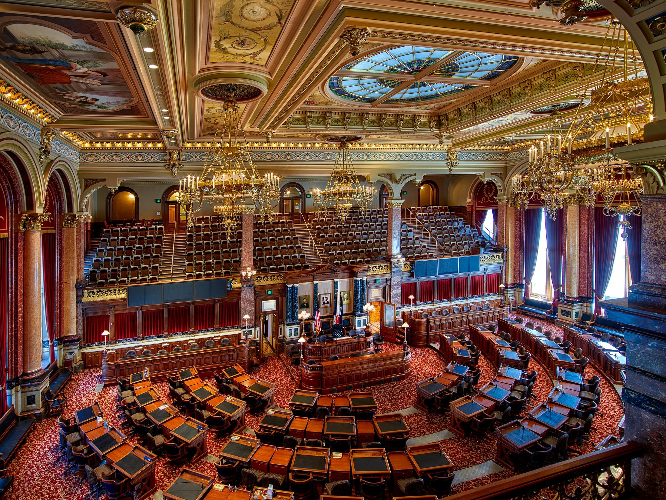 Iowa State Senate Chamber